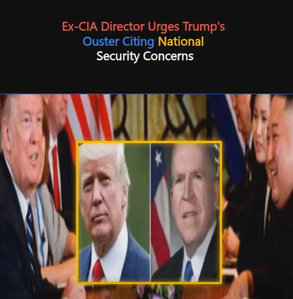 😹 BREAKING: Former CIA Chief Calls to Remove Trump as War Tensions Explode.d