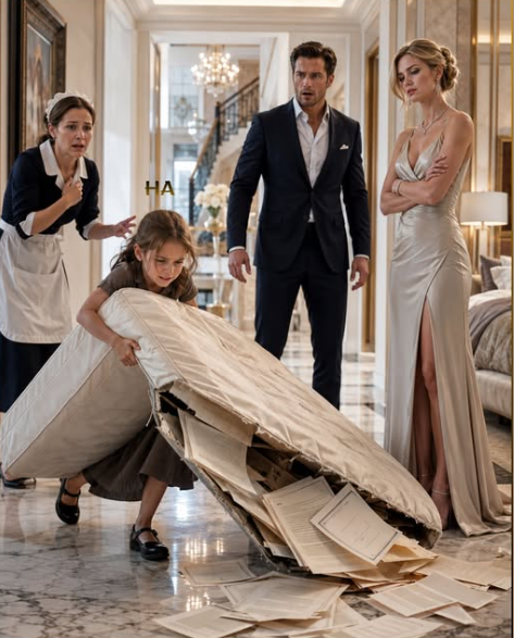 The billionaire's fiancée called the maid's child a burden... But the billionaire saw the maid's child carrying a mattress all by herself. He was stunned when he saw where she was going—the child's mattress exposed the terms of the agreement he had signed