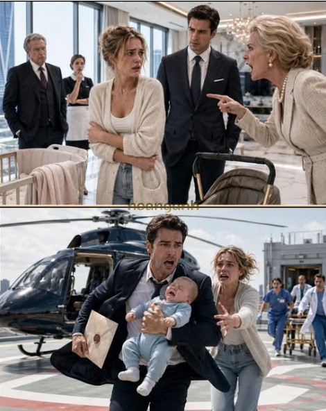 The Billionaire Boss Let Them Call His Ex-Wife an Unfit Mother—Until His Seizing Baby Forced Him to Land on the Hospital Roof With the Will His Mother Buried