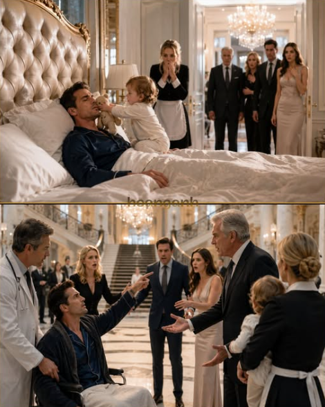 The Billionaire Boss Was Declared Dead at 11:47—Until the Maid’s Toddler Climbed Into His Bed,