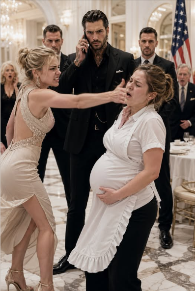 Get Out of My Way!” The Heiress Slapped a Pregnant Waitress—But the Mafia Boss Recognized Her, and One Phone Call Turned Her Family Empire Into an Unborn Child’s Inheritance...