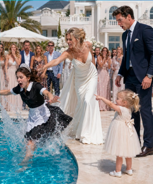 The Billionaire Was Ready to Marry Her Until She Pushed the Maid Into the Pool and a Three Year Old Told the Truth