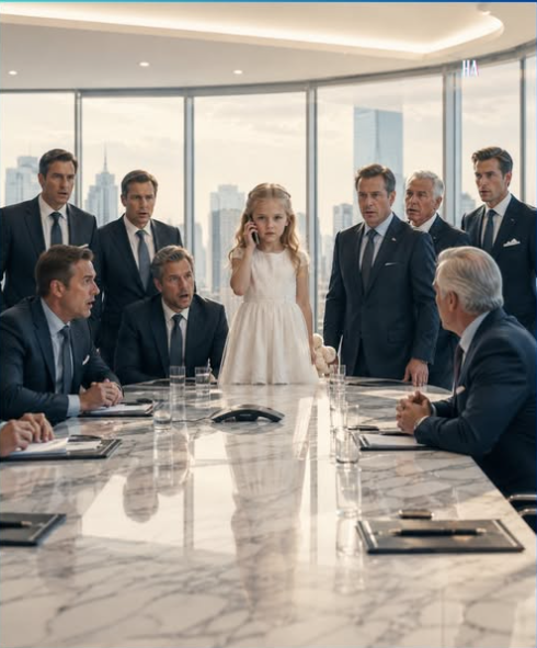 The little girl called the most feared Korean boss in New York Dad, and every powerful man in the room stopped breathing