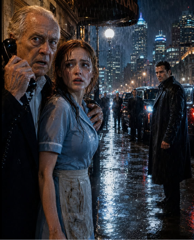 "I Missed My Last Bus to Save a Confused Old Man in the Rain—Then a Mafia Boss Arrived and Changed Everything