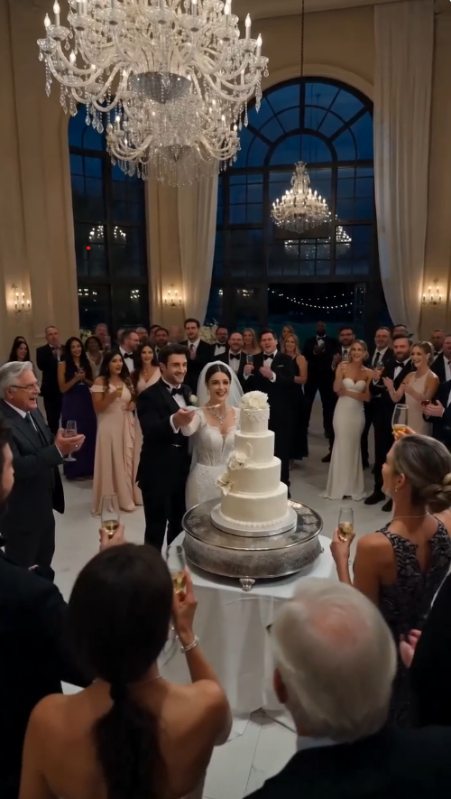 The Poisoned Wedding Cake This high-stakes cinematic teaser turns a dream wedding into a thrilling crime scene of absolute betrayal. The