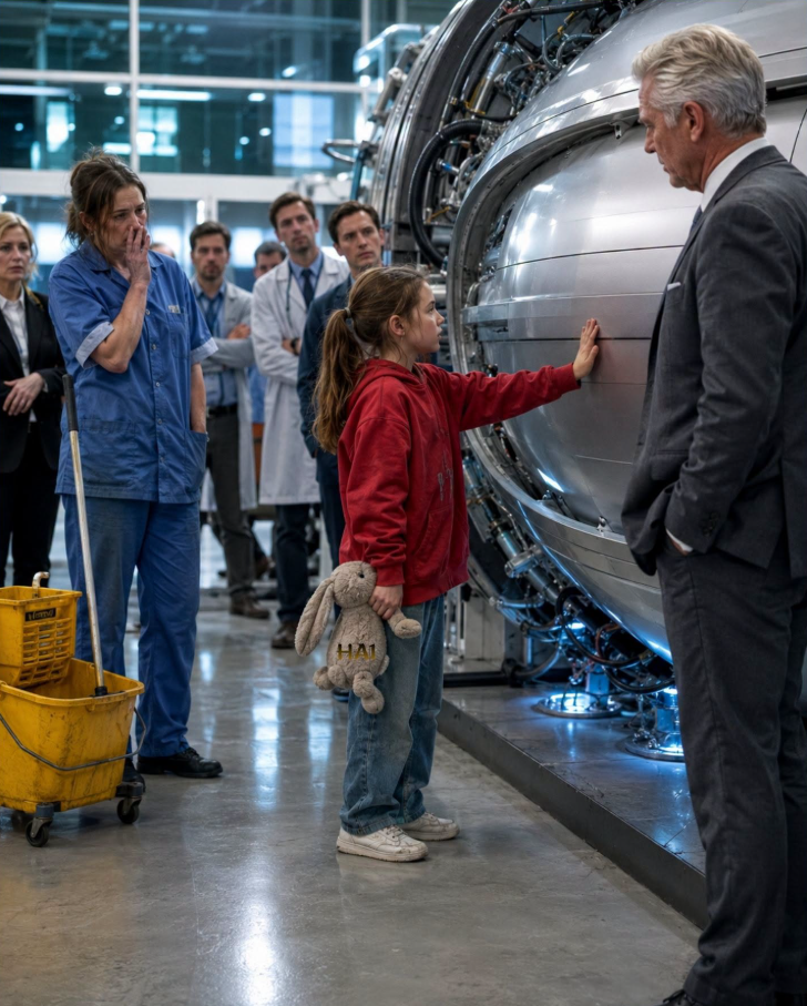 “Go Ahead, Little Janitor Girl—Fix My Billion-Dollar Miracle,” the CEO Laughed, Until Her Dirty Sneakers Exposed the Lie His Finest Engineers Were Paid to Hide and the Debt He Never Knew His Family Owed