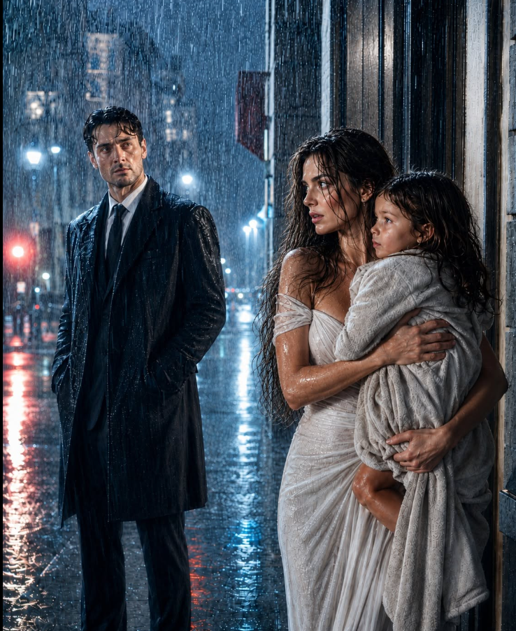 The Billionaire Saw His Ex-Wife Crying in CVS—Then a Little Girl Whispered, “