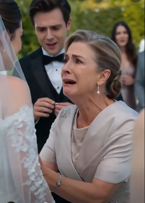 His mother ripped the bride’s dress… then the hidden scar exposed everything.”