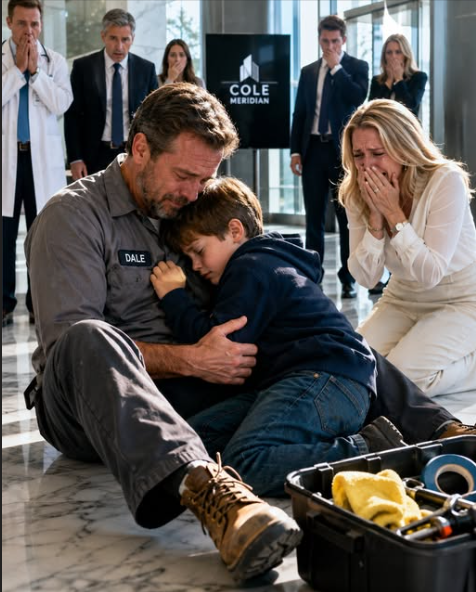 The Billionaire CEO Offered $750,000 to Calm Her Screaming Son—But the Janitor Only Whispered One Word