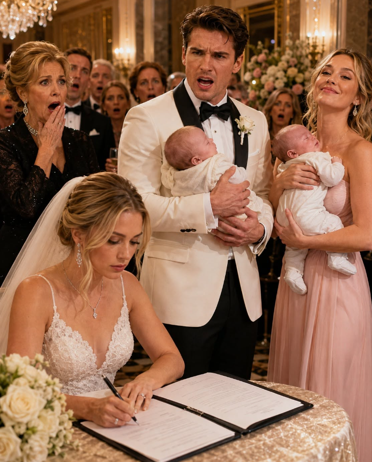 On my wedding day, my husband and my adopted stepsister proudly held their newborn twins and announced it to me.