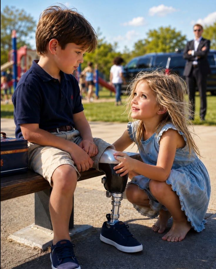 The day I realized money couldn't fix everything was the day a barefoot little girl looked at my son’s prosthetic legs and called them superhero legs.