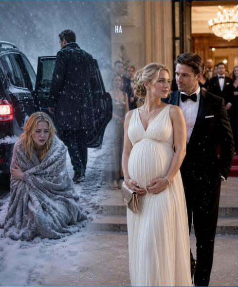 My Husband Left Me in a Blizzard Because I Couldn’t Give Him a Child, but Six Months Later I Walked Into His Gala Pregnant With Another Man’s Twins