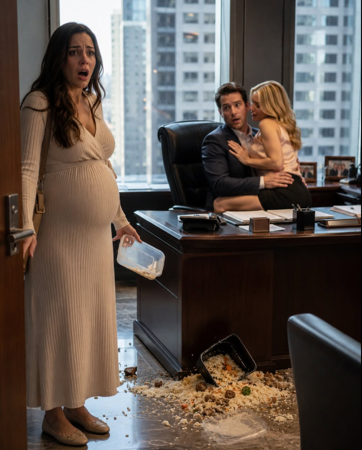 I was eight months pregnant when I caught my husband cheating on me with his secretary in the office I helped him build from nothing