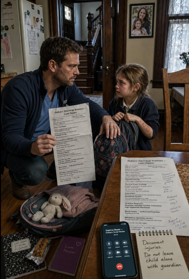 My New Wife Said Her Daughter Didn’t Like Me—Then the Little Girl Pulled Medical Papers From Her Backpack