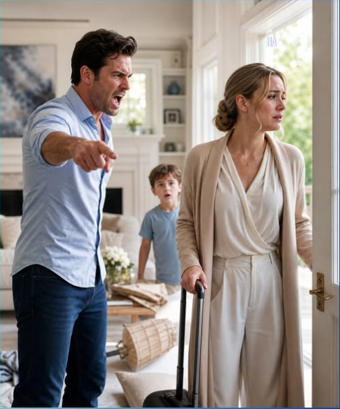He screamed that their little boy wasn't his and threw his wife out, then learned the DNA test was fake after she had already walked away forever.