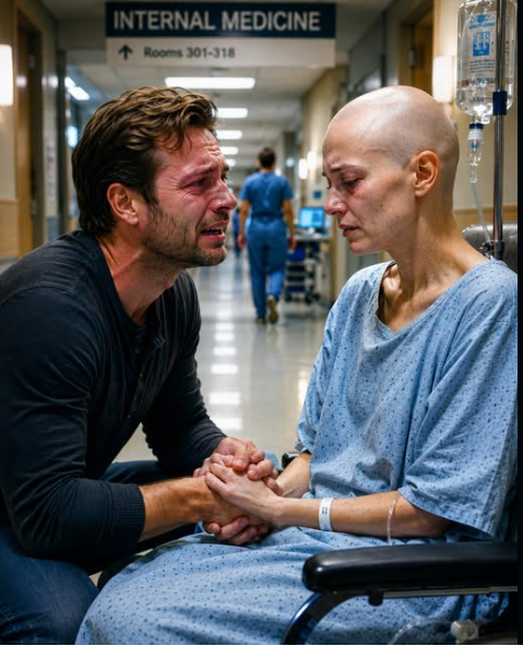 I divorced the woman I loved… and two months later, I found her alone in a hospital hallway, wearing a patient gown, looking like a stranger who was slowly disappearing