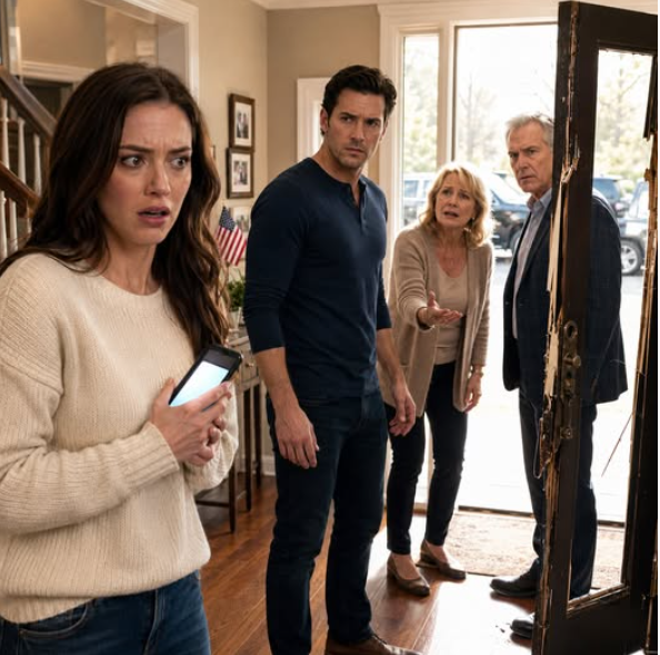 I sold my company for $15 million, and my mother told me to tell my husband’s family I had gone bankrupt. The next morning at 6:12, his parents were pounding on our front door hard enough to shake the porch light