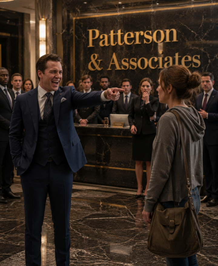 My Arrogant Brother-in-Law Mocked Me For Being A “Jobless Sibling” In The Lobby Of His Firm, Not Knowing That The Name On The Wall, “Patterson & Associates,” Was Actually Mine—But The Twist That Truly Shattered Him Was Who I Had Waiting In The Elevator…