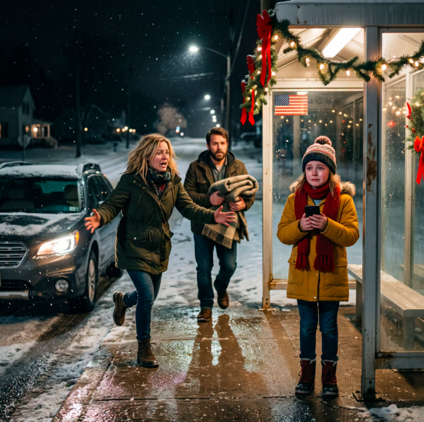 On Christmas Eve, my family dumped my 9-year-old niece at an empty bus stop and drove off for a luxury Christmas vacation without her.