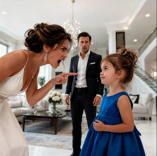 MY FIANCÉE SCREAMED AT MY THREE-YEAR-OLD DAUGHTER AND TOLD HER SHE SHOULD NEVER BE SEEN—THEN MY LITTLE GIRL POINTED BEHIND HER, AND I HEARD THE TRUTH THAT ENDED OUR WEDDING