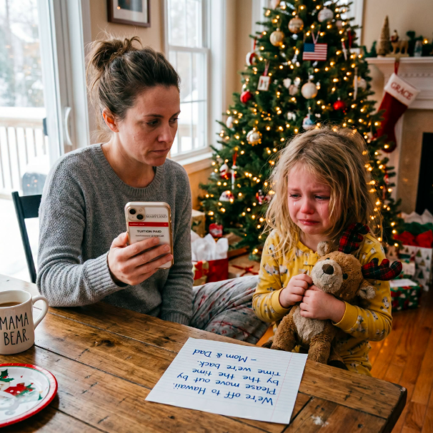 On Christmas Eve, my 7-year-old found a note from my parents: “
