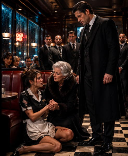 d."I Took Four Bullets to Save an Elderly Woman in a Chicago Diner—