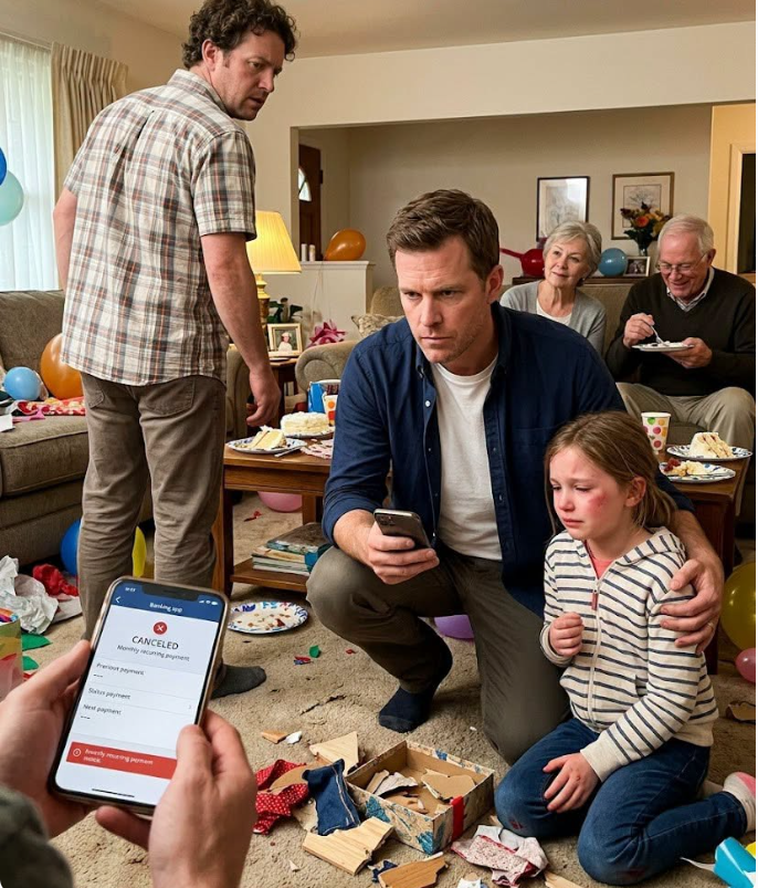 "My younger brother lifted the gift my daughter made for him, curled his lip, and said, 'Cheap little trash.' Then he threw it back into her face at his own birthday party. My parents smiled. I didn’t argue.
