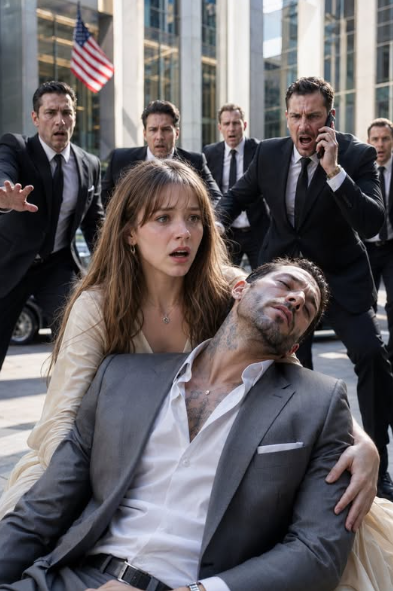 She Held a Dying Man in Her Arms—Then His Bodyguard Screamed “Protect the Mafia Boss!”...