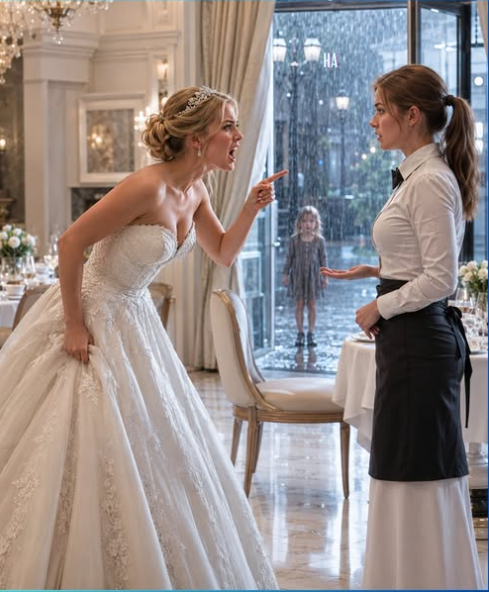 The Millionaire’s Bride Screamed at the Waitress Until One Question Exposed the Child She Left in the Rain