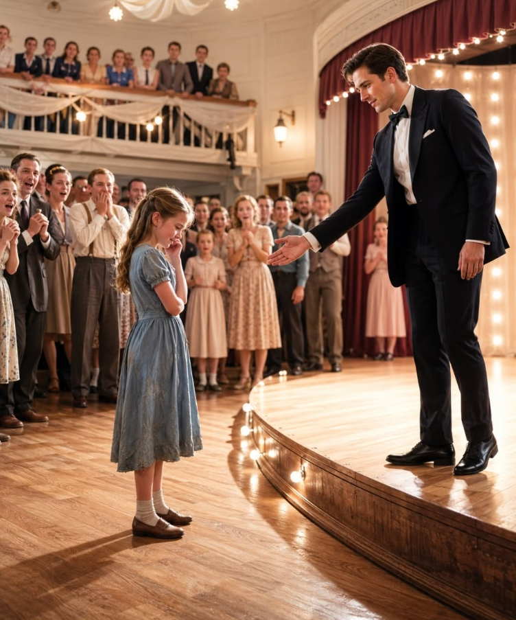 NOBODY WANTED TO DANCE WITH THE LITTLE GIRL IN THE FADED BLUE DRESS—