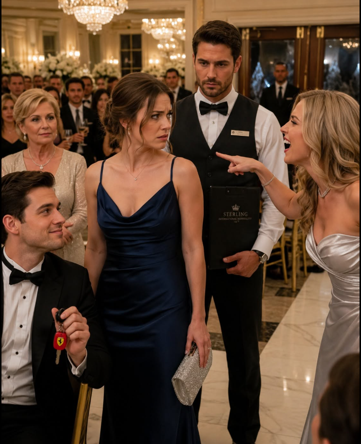 My sister laughed in front of the whole ballroom and called my husband “the waiter”