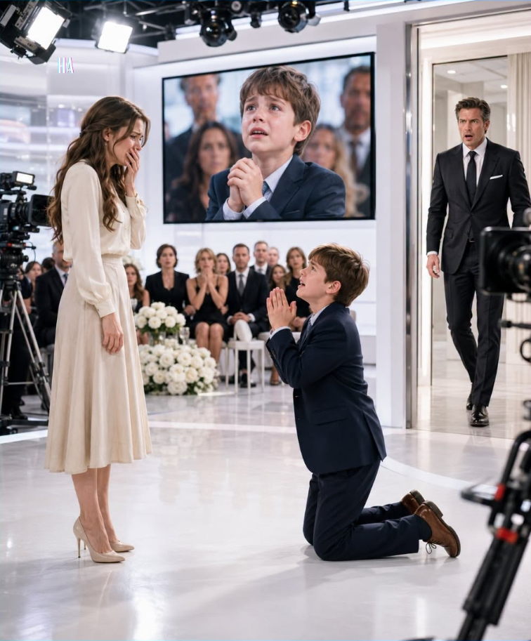 She Thought the Korean Billionaire Had Abandoned Her Until He Saw Their Son Drop to His Knees on Live TV