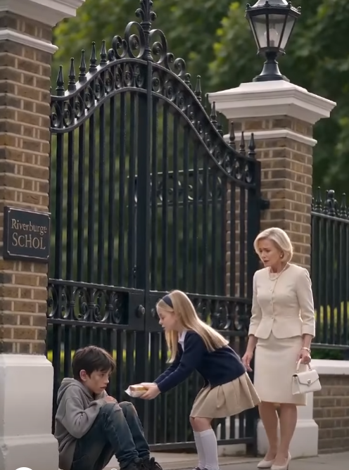 "A Poor Boy Lost His Only Sandwich… But What Happened Next Left Everyone Speechless!  The morning sun shone brightly over the prestigious Westbridge Academy.
