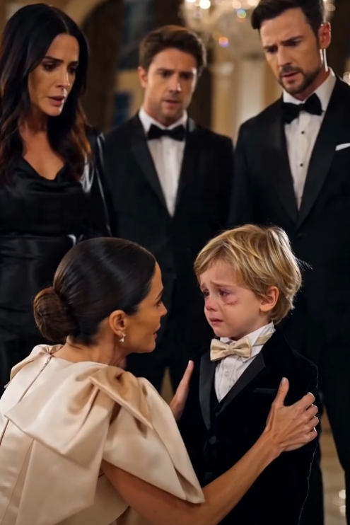"Noah Whitmore’s tiny voice should have been lost beneath the chandeliers, the music, and the laughter of rich strangers.
