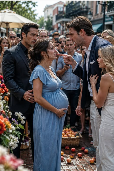 My Ex-Husband Called Me “Fat And Worthless” In A Crowded Market—But He Didn’t Know I Was Carrying Twins For The Most Feared Man In Charleston…