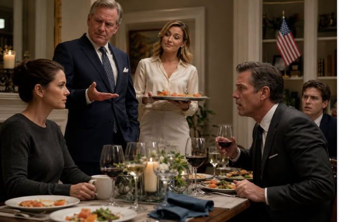 My Dad Invited His Navy SEAL Hero To Dinner And Told Me Not To Embarrass The Family Because I “Only Pushed Paper” For The Army… Then His Boss Heard My Voice, Went Pale, And Asked How I Knew A Call Sign No Civilian Report Had Ever Mentioned