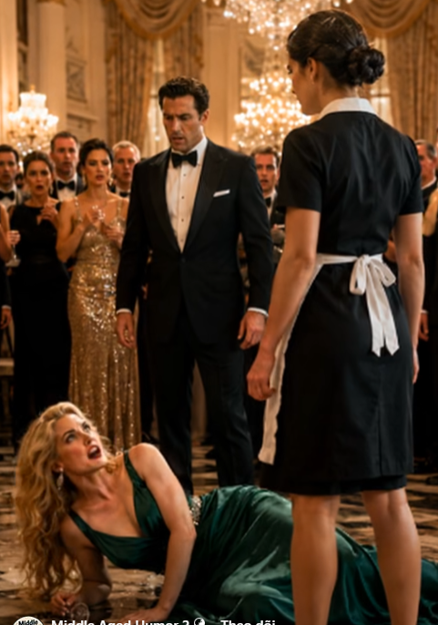 ‘You dare humiliate me in my own house?’ Elena’s voice sliced through the ballroom, stopping hundreds of conversations in an instant and turning a night of luxury into a scene of fear.