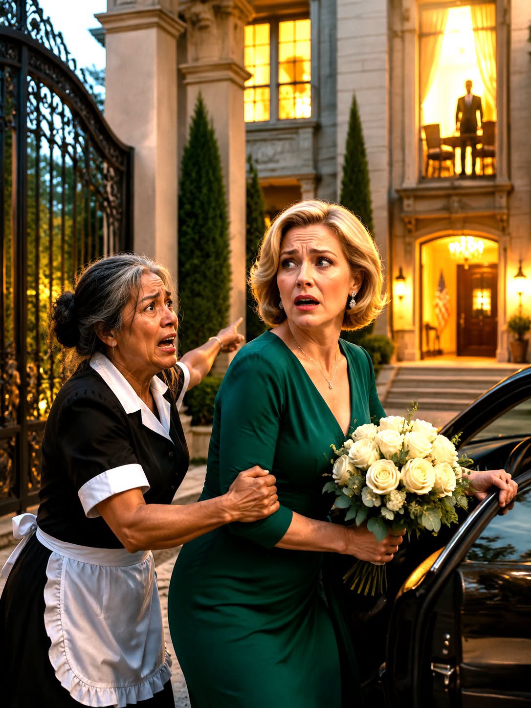 “Don’t Come In—Get Out Now!” the Maid Shouted. I Ran, and Five Minutes Later I Discovered Why My Daughter Had Invited Me....The message arrived at 9:17 on an ordinary Thursday night, while I was sitting alone at the kitchen table with a cup of tea growing cold between my hands.