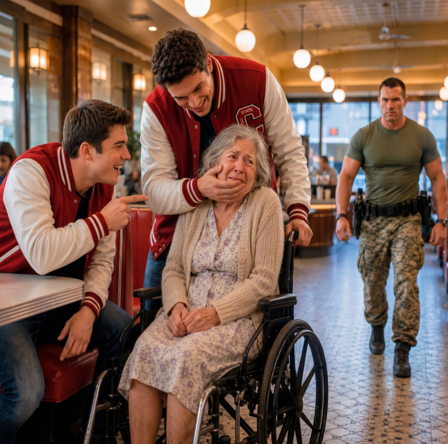 Single Dad Navy SEAL Saved a Disabled Billionaire at a Diner — Then Her Offer Changed Everything