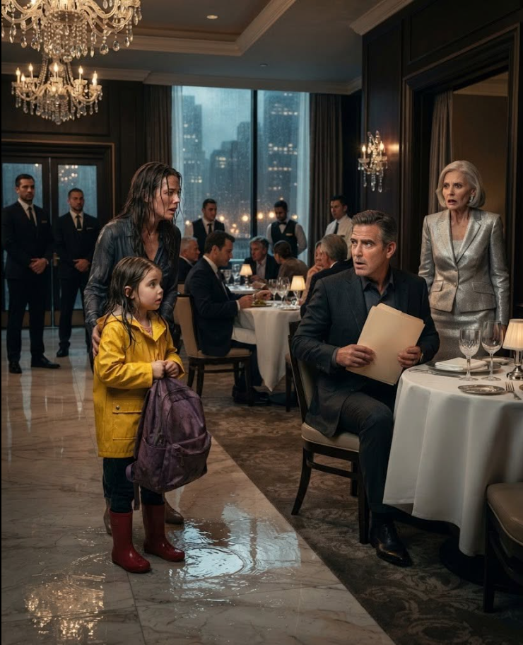 The hostess pointed at my soaking six-year-old and snapped, “Don’t seat that wet little girl. She’ll ruin the room.”