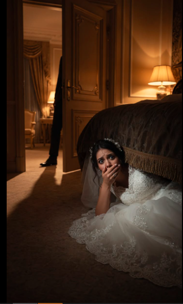 On Her Wedding Night, She Hid Under the Bed—Then Froze at Who Walked In