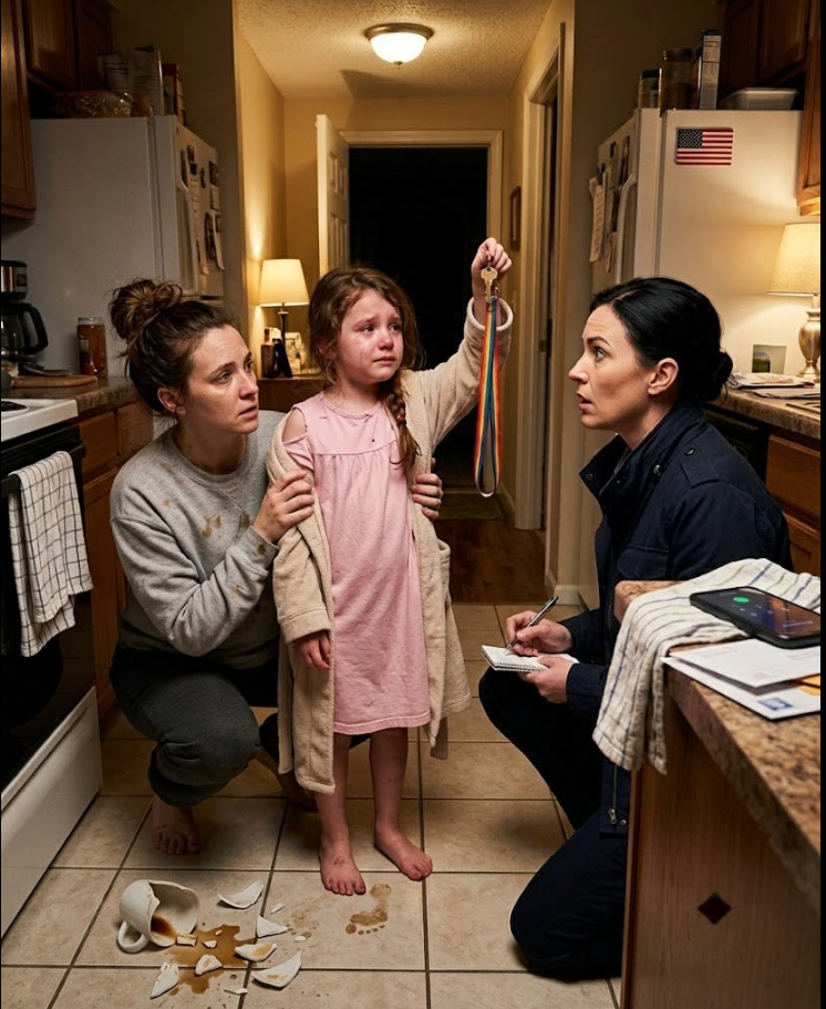 My eight-year-old daughter came home barefoot after escaping my father's house, clutching the emergency key I taught her to use. Then she whispered, "Mommy, Grandpa locked other kids in his basement," and I called 911.