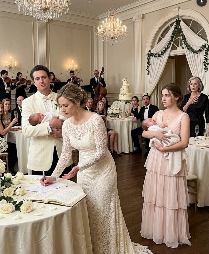My husband walked into our wedding reception carrying another woman’s newborn twins.