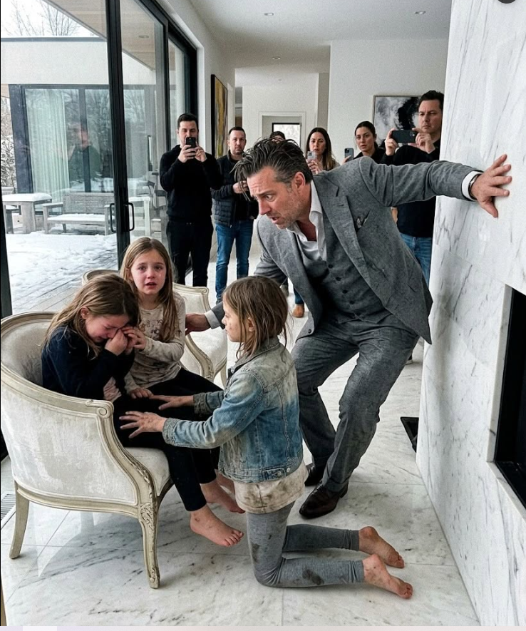 A billionaire laughed at a little girl in his mansion...