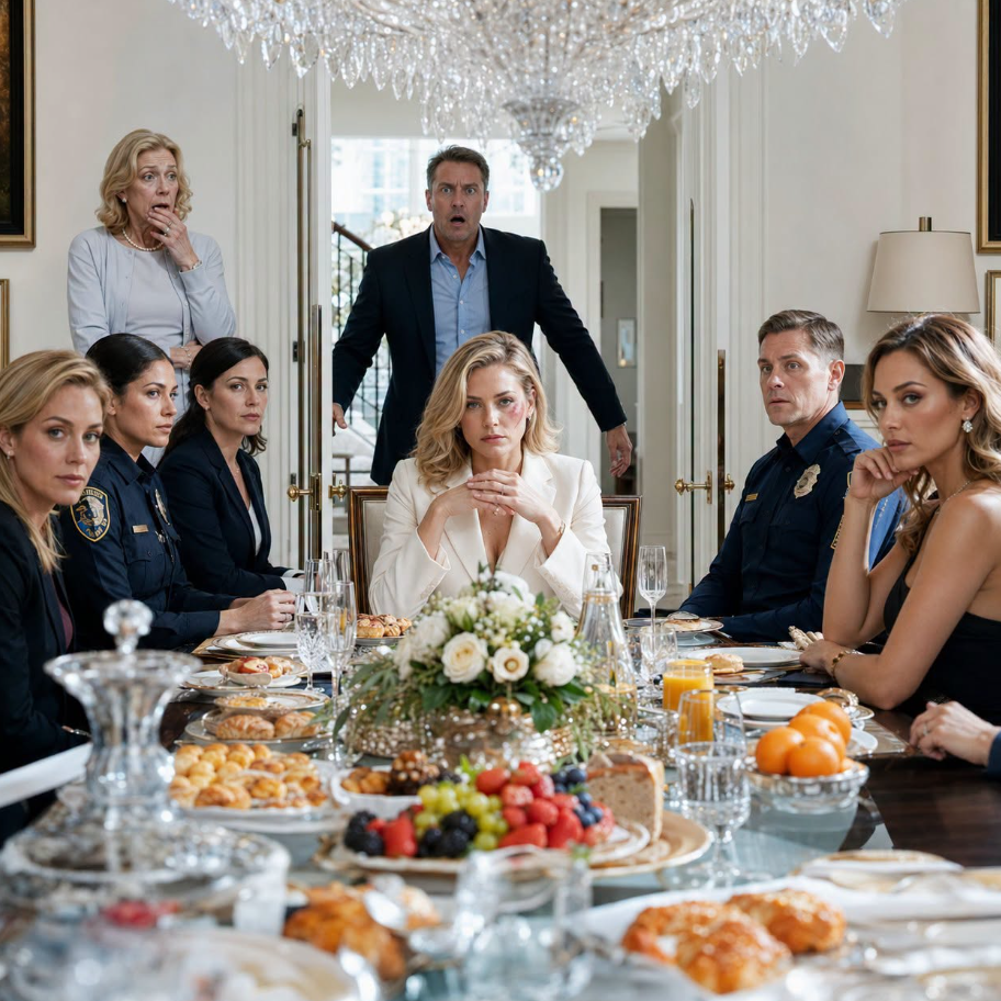 My husband repeatedly slapped me in the face over a trivial matter. The next morning, he saw a lavish feast and said, "It's good that you've finally come to your senses!" But he panicked and nearly fainted from shock after seeing the guests seated at the table...