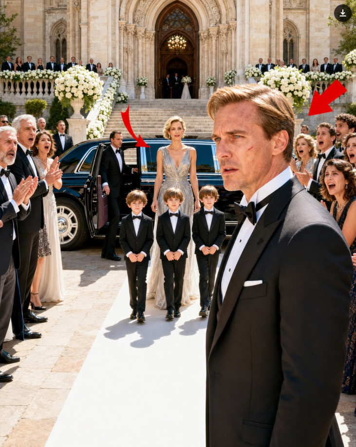 Smirking Cruelly, The Groom Paraded His Wealth And Invited His Struggling Ex-Wife To Humiliate Her Before Everyone—Until The Massive Doors Burst Open To Reveal Her As The Supreme