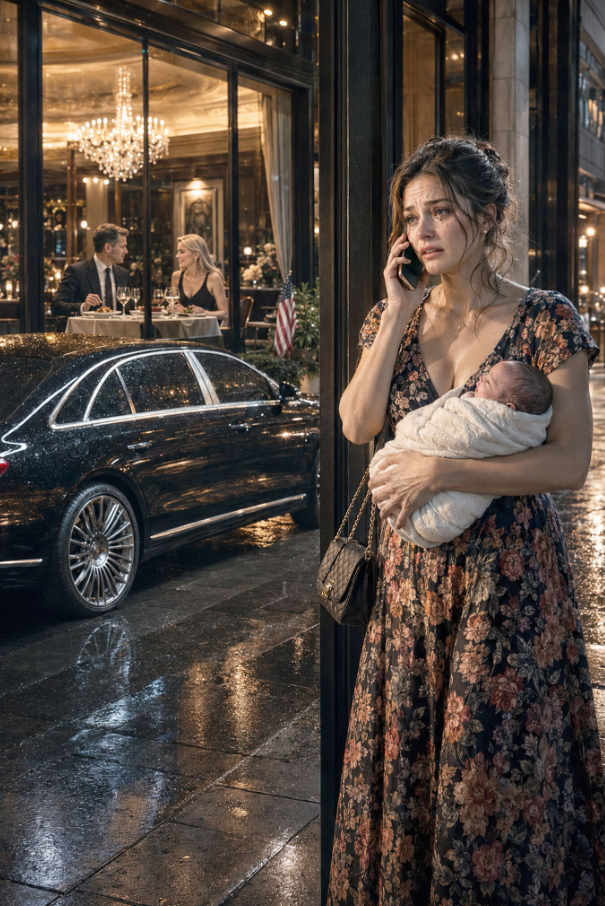 Five Days After Giving Birth, My Husband Forced Me and Our Newborn Onto a Bus—Then Took My Maybach to a Steak Dinner. I Called Dad...