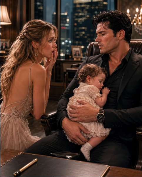 I walked into my billionaire boss’s office convinced I was about to lose everything for bringing my little daughter to work. Instead, I found the coldest man in Chicago asleep with Lily curled safely against his chest, holding her as if she belonged there. Neither of us knew that one innocent conversation was about to uncover a family secret powerful enough to destroy everything he believed about his own past.