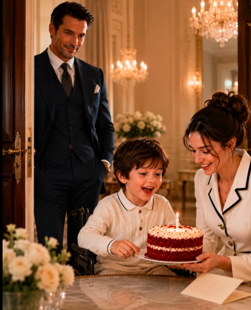 The doctor told me my son had only fourteen days left to live, and before I even walked out of the hospital, I was already trying to buy hope with millions of dollars. But nothing prepared me for the moment a quiet young housemaid baked my late wife's famous red velvet cake, placed a mysterious letter beside it, and somehow made my dying son smile for the first time in months. I still can't explain what happened that day... and what I discovered next changed everything.
