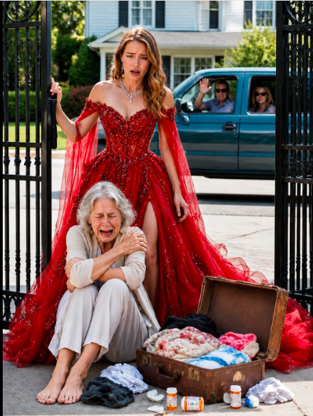 "They Left My Grandmother with Alzheimer's at My Door and Said, “Now She’s Your Problem.” While they drove away making excuses, I sat her down, checked her battered suitcase, and stayed silent... until she whispered a safe deposit box number no one expected to hear.